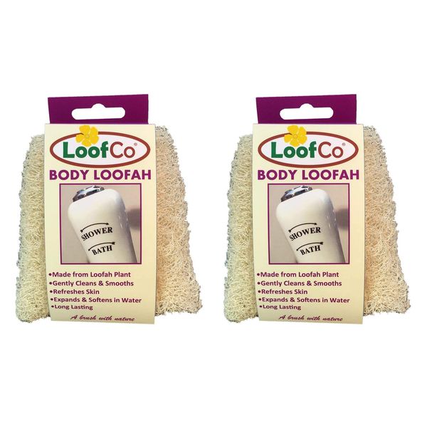 LoofCo Body Loofah (Pack of 2)