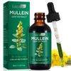 Mullein Extract, Mullein Leaf Extract, Mullein Leaf Drops, Alcohol-Free, Health Supplement Drops