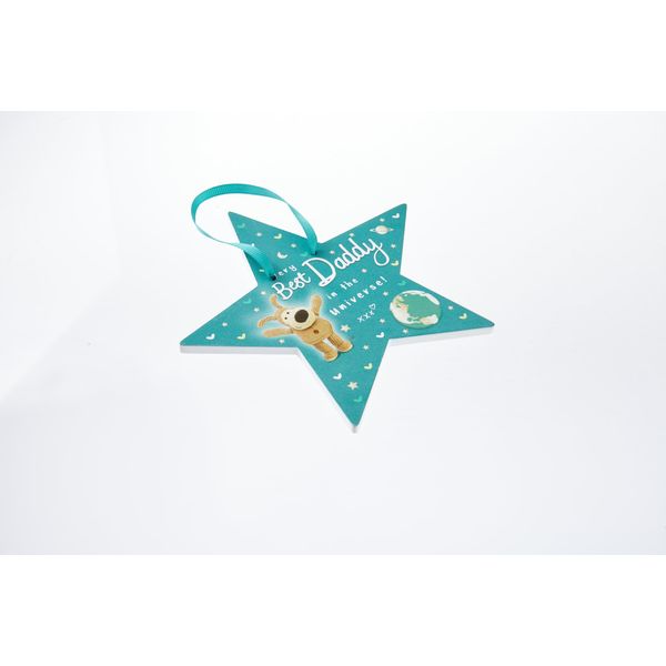 Boofle Best Daddy Shining Night Sky Plaque Gift Idea