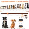 Dog Shock Collar IP67 Waterproof Dog Training Collar with Remote 3 Training M...
