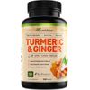 Turmeric Curcumin Supplement - with Ginger, Apple Cider Vinegar, & Bioperine ...
