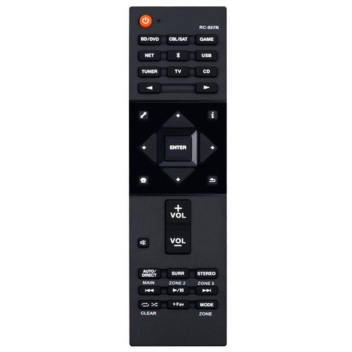 RC-957R Replacement Remote Commander fit for Pioneer AV Receiver VSX-LX303 VSX-LX503 VSX-933 VSX-LX102 VSX-LX103 VSX-832 VSX-932