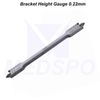 Orthodontic Bracket Height 0.22mm Wick Type Gauge Dental Positioning Instruments