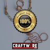 Solid Bare Red Brass Wire Round Selection, Dead Soft, 1/4 LB, 12 Gauge