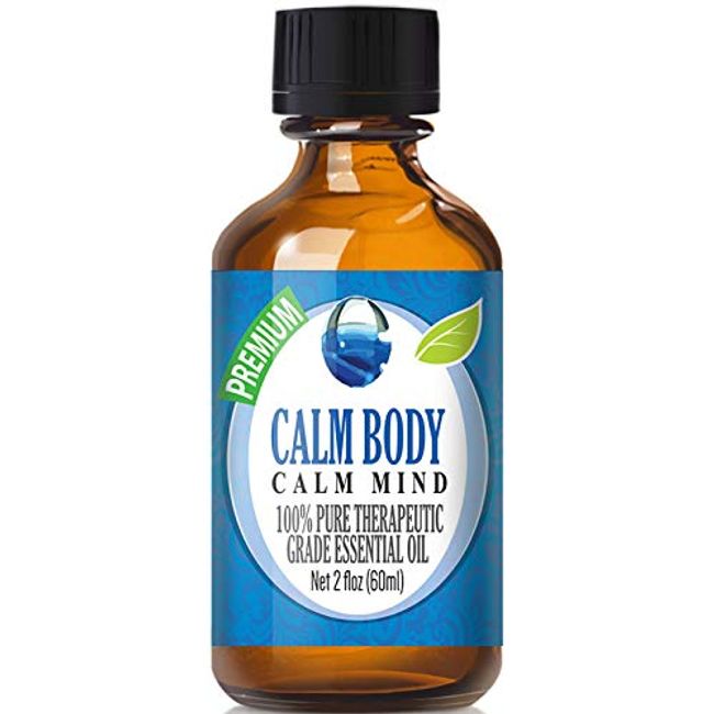 Healing Solutions Calm Body, Calm Mind Blend Essential Oil - 100% Pure Therapeutic Grade Calm Body, Calm Mind Blend Oil - 60ml