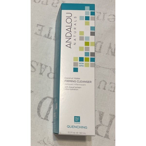 Andalou Naturals Coconut Water Firming Cleanser 5.5ozUltra Hydrating Formula HTF