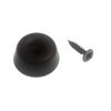 100 x Rubber SEAT Door Buffer Stops Black 22MM 7/8"