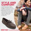 Minnetonka Men's Moosehide Classic, Chocolate, 11.5 W US