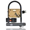 Six Peaks SIC000501 Cycling D-Lock U, Black, One Size
