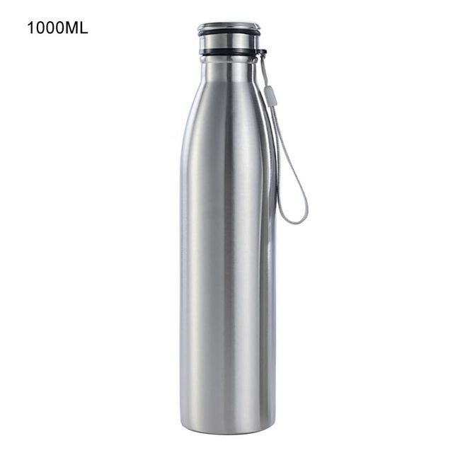 1000ml Large Capacity Stainless Steel Water Bottle For Sport