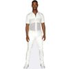 Johannes Radebe (White Outfit) Mini Size Cutout