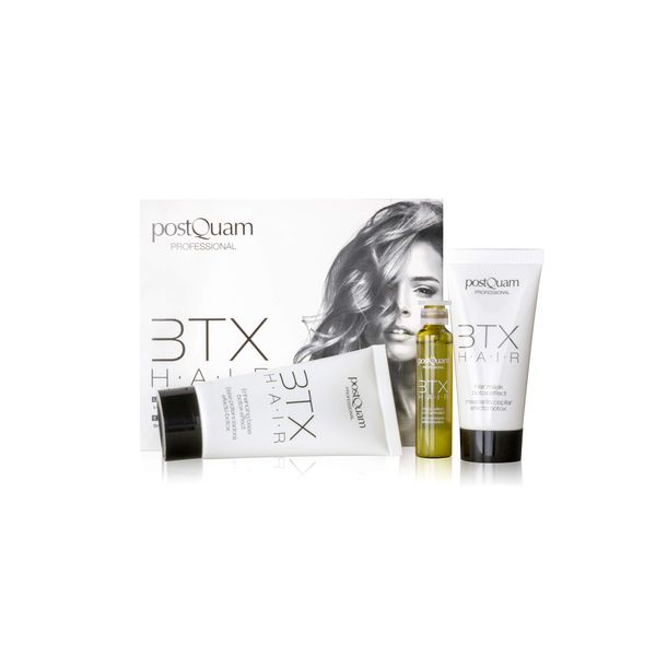 PostQuam - Hair Loss Treatment Kit | Maske, Konzentrat und Base mit Botox-Effekt - Glanz, Textur und Verjüngung für Ihr Haar