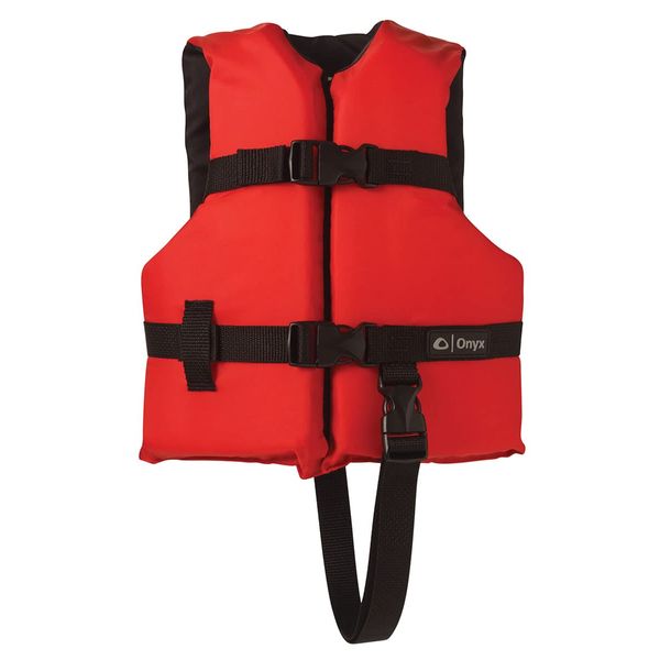 ONYX General Purpose Boating Life Jacket Child, Red