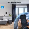 Maxcio WiFi Roller Shutter Switch, Roller Shutter Timer Switch Compatible with Alexa & Google Home, Smart Home Roller Shutter Control for Awning, Blind, WiFi Blind Switch with Timer and Group Creation