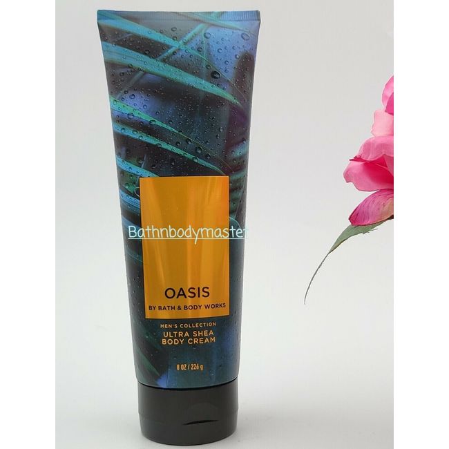 Bath and Body Works Oasis Men's Collection Body Cream Lotion 8 OZ