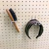 W Bar Hook for Perforated Boards, White, 50 P25 [1 piece]