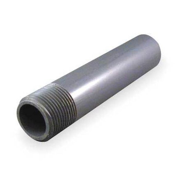 Zoro Select 1881-040 3/8" Mnpt X 4" Toe Pvc Pipe Nipple Sch 80