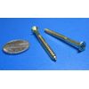 Brass #8 Phillips Flat Head Wood Screw x 2.00" Length, 50 Pcs