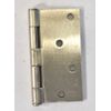 24 Pack 4" Door Hinge Square Corners Satin Nickel 16630 Hardware Replacement