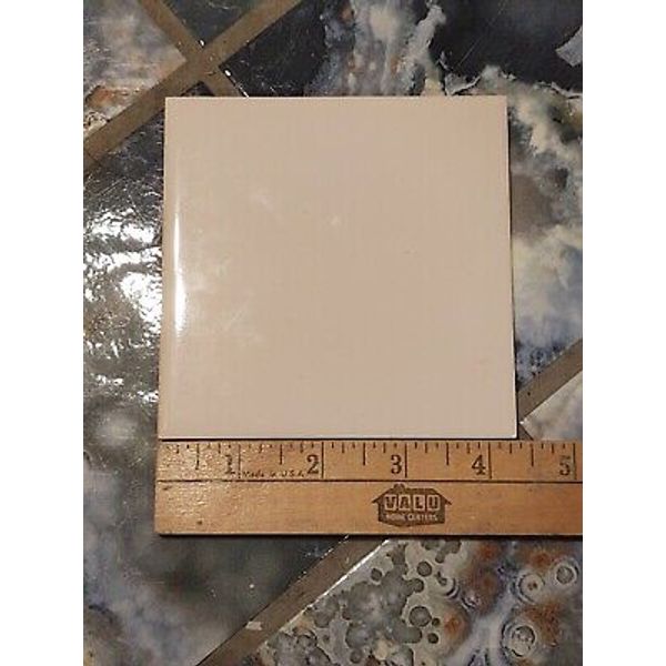 10pc.  4-3/8"  New Blush Pink Ceramic Wall Tile by Florida Tile Co.  Gloss