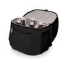 Picnic Time Zuma Backpack Cooler, Black, 12 oz