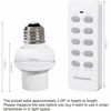 DEWENWILS Remote Control Light Lamp Socket E26/E27 Bulb Base Light Switch Kit