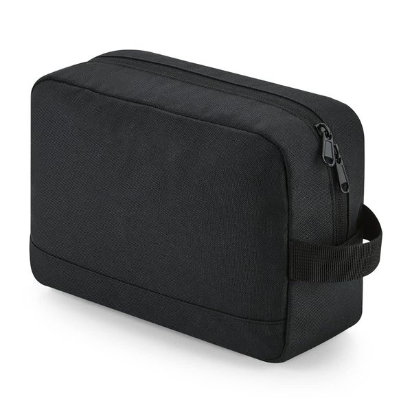 BagBase BG277 Recycled Essentials Wash Bag - Black