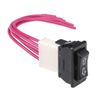 uxcell Universal 5-Pin Car Window Switch Car Control Master Rocker Switch with Switch & Wiring Harness Momentary Glass Lifter Switch DC 12V