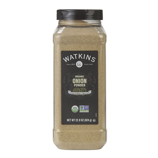 Watkins Gourmet Spice, Organic Onion Powder, Bulk Food Service Size, 22 oz (Pack of 1)