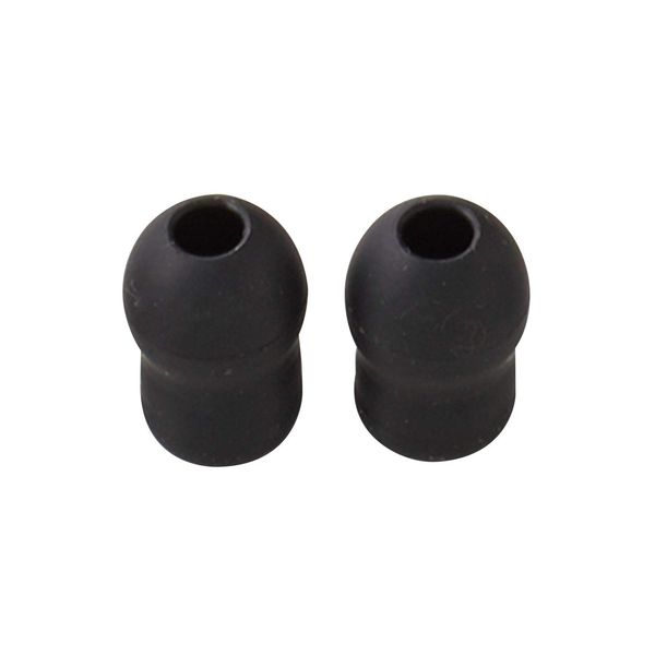 Spirit Soft Eartips (Small) P-214N (Black), 2 Kari Matsukichi Medical Instrument 24-3614-05