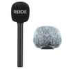 Rode Interview GO Handadapter Griff für Wireless GO + keepdrum Fellwindschutz WSBK Black