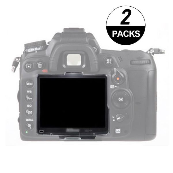 D90 LCD Screen Protective Cover for Nikon D90 SLR Camera, KOMET Transparent ABS Screen Protector, Replace BM-10