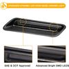 Dynamic LED Right &Left Hood Bezel Light Driving Lamp For Dodge Ram 1500 Classic