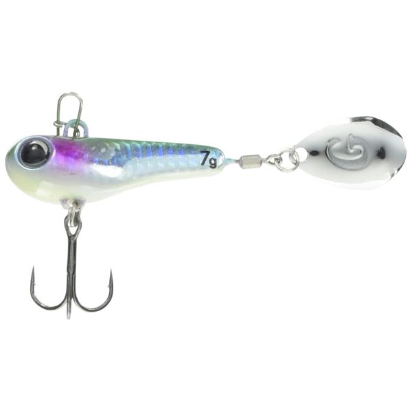 JACKALL Goodmeal Spin, 0.2 oz (7 g), Lime Luminus/Glow