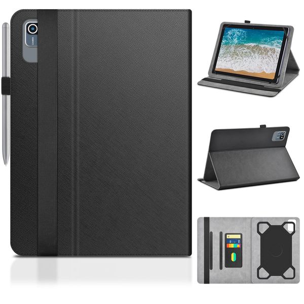 KATUMO Universal Hülle für 10-10,1 Zoll Tablet, Cover Case für Blackview/HotLight/TECLAST/SGIN/UIVY/OSCAL/Lville/Keenlove/BENEVE/TPZ/Oangcc/HiGrace/XGODY/FEONAL/DOOGEE/JIKOCXN/JUSYEA/SEBBE Tablet