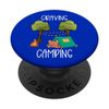 Kids Glamping Gear Tent Camping Bear Camper String Lights PopSockets Swappable PopGrip