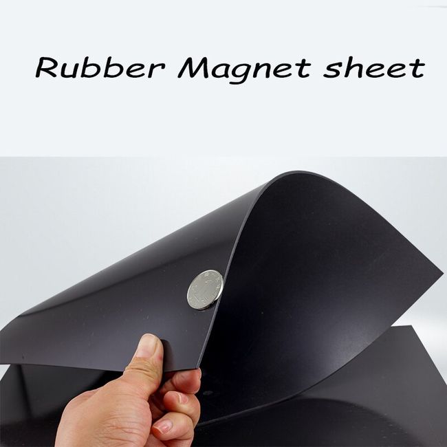 Magnetic Sheet Rubber Magnet, A4 Rubber Soft Magnet Sheet