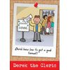 Derek The Cleric - Quiz - Greetings Cards X6 Pack