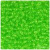 BeadTin Lime Transparent 6mm Round Craft Beads (500pcs)