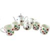 Bone China Dinnerware and Serveware. 7 Piece Tea Set, Service for 4