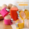 3PCS Egg Cracker Tool, Egg Shell Opener Egg Peeler for Hard Boiled Eggs, Handheld Egg Cracking Tool, Portable Eggshell Remover Egg Opener, Kitchen Baking Separator Tool for Home Dorm Kitchen (Mult)
