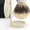 Shaving Set Featuring Silver Tip Brush,Safety Razor