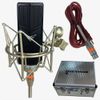 Studio Microphone Kit For Live Stream Broadcast Recording Condenser Cardioid Mic