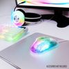 Theorem 3 White Gaming Mouse - Wired Mouse with 7 Buttons, 13 Color Modes
