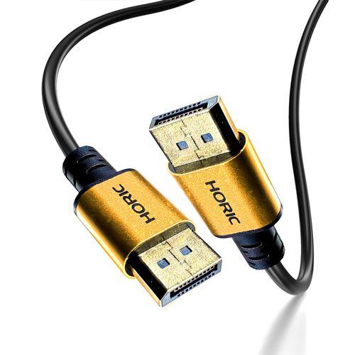 DisplayPort Cable 6FT,DP2.0 [16K@240Hz,120Hz ,144Hz 60Hz] HDR DSC Display Port Cord Compatible FreeSync Gaming Monitor 5090 7900XTX, Compatible with Computer, Desktop, Laptop, PC, Monitor, Projector