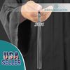 Endea Graduation Mixed Double Color Tassel with Silver Date Drop (Black/White, 2026)