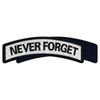 Never forget the embroidered Velcro patch