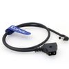 Eonvic D-Tap to Right Angle DC 12V Cable for Anton Bauer, KIPRO LCD, Black Magic, Lectrosonic