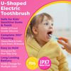 Kids Toothbrushes U Shape, Kids Automatic Toothbrush, Toddler Toothbrush U Shaped, U Toothbrush Kids, Auto Toothbrush, Rechargeable Electric Brush Age 2+, Children's U-Shaped Toothbrush (Unicorn)