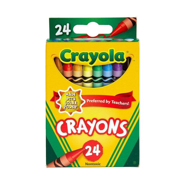 Crayola Crayons, Assorted Classic Colors, 24 Count